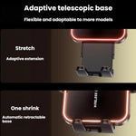 Supporto auto con caricabatterie wireless 15W e bloccaggio automa