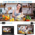 Videocamera Ultra HD da 64 MP con zoom digitale 18x e schermo touch da 4 pollici, risoluzione 6K., 6K 16G With Mic, 6K 32G With Mic