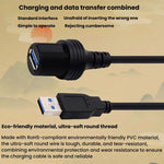 Cavo prolunga USB 3.0 maschio-femmina 1 metro per auto