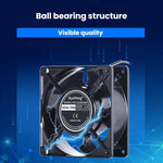 Ventola di raffreddamento AC 23W 12cm con cuscinetti a sfera