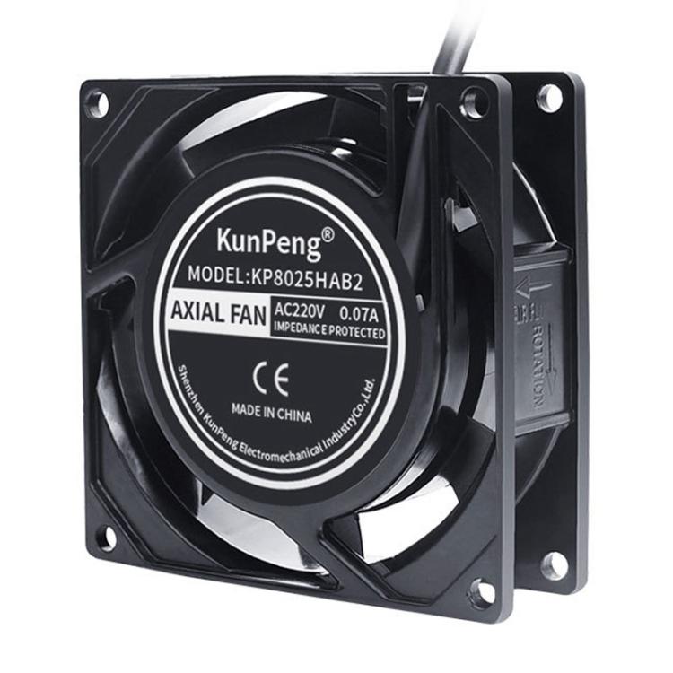 Ventola raffreddamento KunPeng 8cm 17W AC 110V/220V
