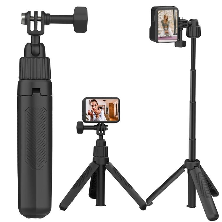 Mini selfie stick regolabile 19-43 cm con testa girevole 360°