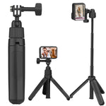 Mini selfie stick regolabile 19-43 cm con testa girevole 360°