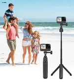 Mini selfie stick regolabile 19-43 cm con testa girevole 360°