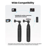 Mini selfie stick regolabile 19-43 cm con testa girevole 360°