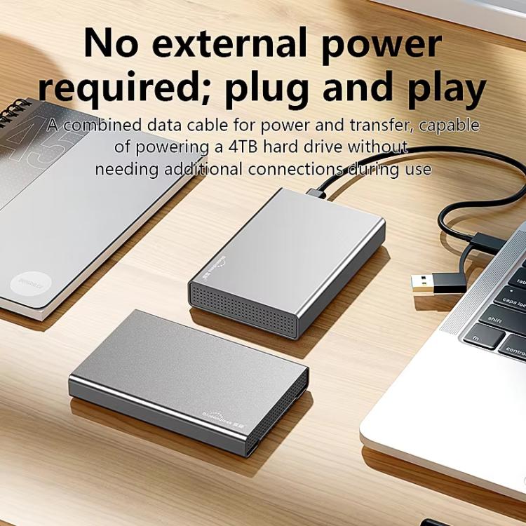 Blueendless U23QC custodia esterna USB 3.0 per HDD 2.5"