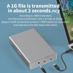Blueendless U35K Custodia Hard Disk SATA 2,5/3,5" USB 3.0 Type-C