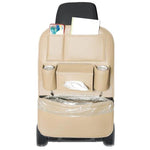 Organizer portaoggetti in pelle per sedile auto 43x59 cm