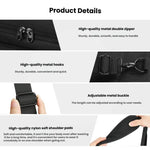 Borsa universale per fotocamera DSLR, borsa a tracolla portatile con doppi divisori in peluche., DSLR Camera Bag