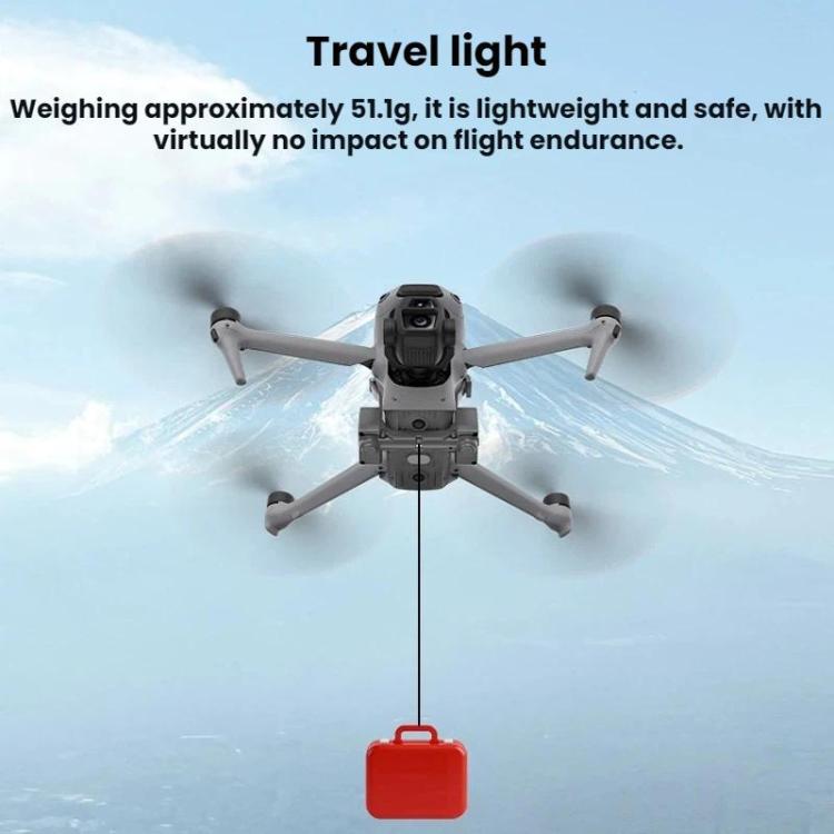 Dispositivo di rilascio oggetti per DJI Air 3 e 3S