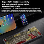 Tastiera meccanica LANGTU T98 Bluetooth Wireless Wired