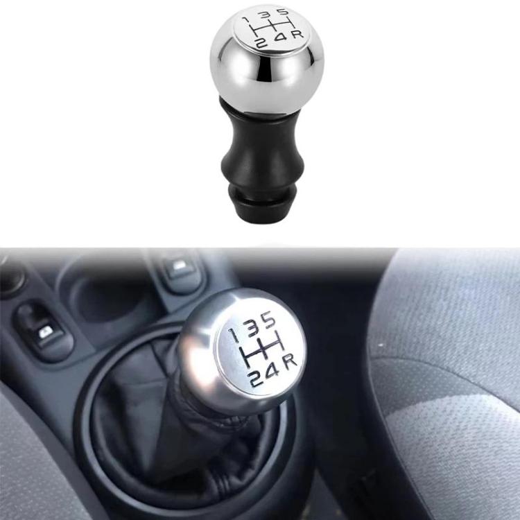 Pomello leva cambio per Peugeot 106 206 207 con adattatore