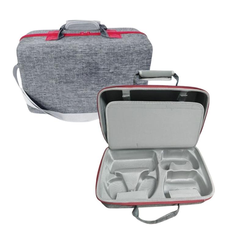 Custodia per PS5 Slim con scomparto accessori e cuffie