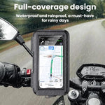 Supporto impermeabile per telefono da bici e moto 6.7-7.4"