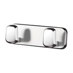 Gancio adesivo in lega per sedile auto 6,5x2 cm