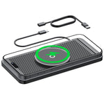 Tappetino magnetico antiscivolo per ricarica wireless Qi