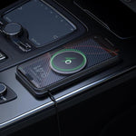 Tappetino magnetico antiscivolo per ricarica wireless Qi