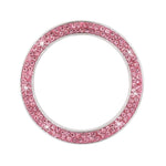 Adesivo decorativo con anello diamante per avviamento auto