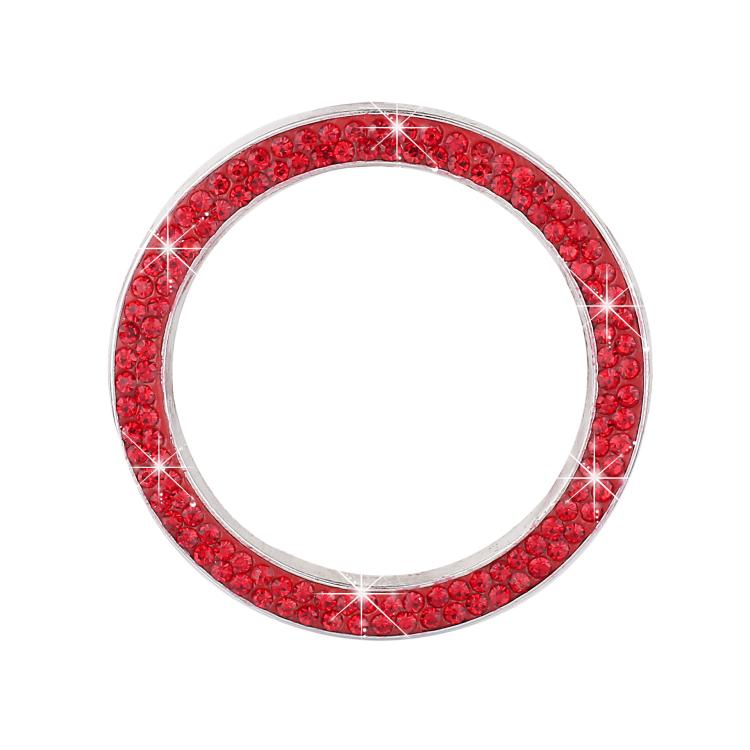 Adesivo decorativo con anello diamante per avviamento auto