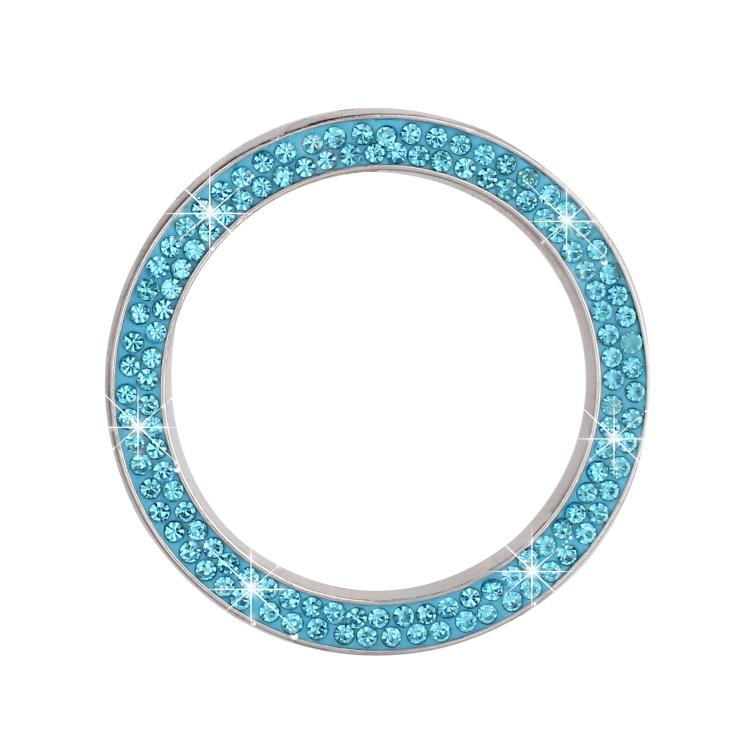 Adesivo decorativo con anello diamante per avviamento auto