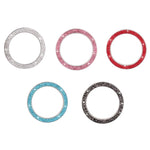 Adesivo decorativo con anello diamante per avviamento auto