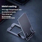 Supporto universale in metallo per telefono e tablet