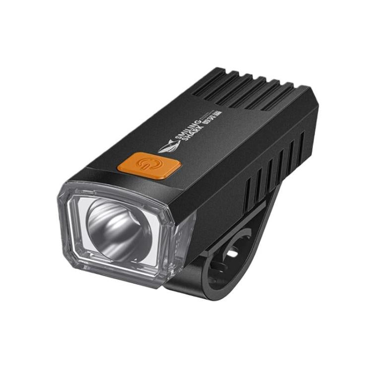 Luce bicicletta portatile LED 4 modalità USB ricaricabile