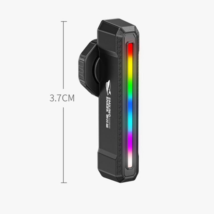 Fanale posteriore colorato per bicicletta con sensore frenata