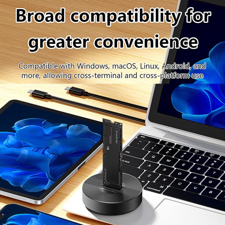 Blueendless SD04P Dock USB 4.0 per SSD M.2 NVMe 40Gbps