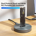 Blueendless SD03PA Custodia SSD M.2 NVMe/SATA 2TB