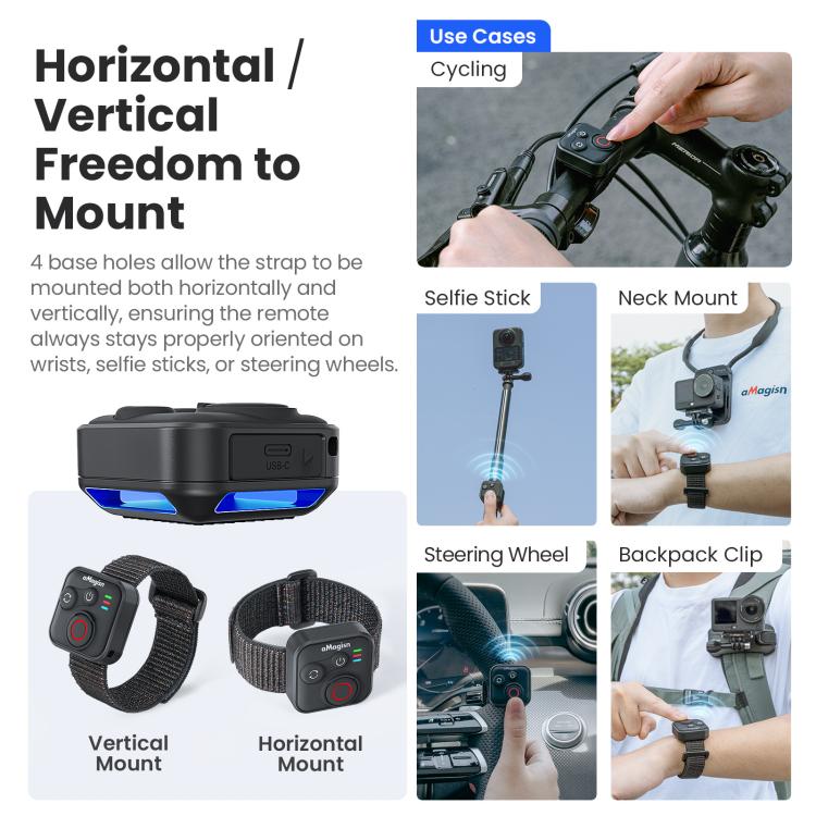 Telecomando Bluetooth per DJI Osmo Action 6/5 Pro/4