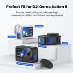 Custodia in silicone per DJI Osmo Action 6 con copriobiettivo