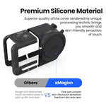 Custodia in silicone per DJI Osmo Action 6 con copriobiettivo
