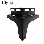 10 gambe supporto mobili con viti e staffe angolari