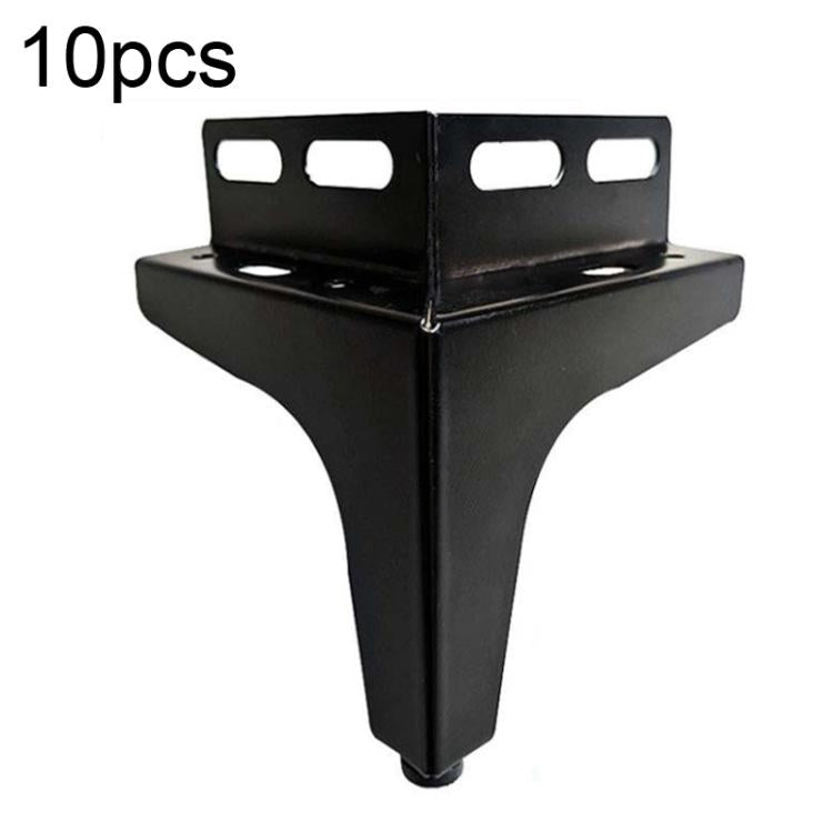 10 gambe supporto mobili con viti e staffe angolari