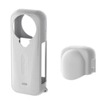 Custodia in silicone per Insta360 X4 Air con protezione obiettivo