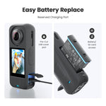 Custodia in silicone per Insta360 X4 Air con protezione obiettivo