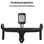 Supporto per ciclocomputer e luce bici regolabile