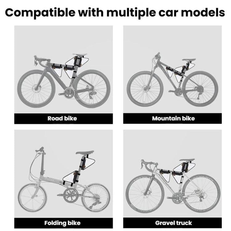 Borsa triangolare da telaio per bicicletta impermeabile