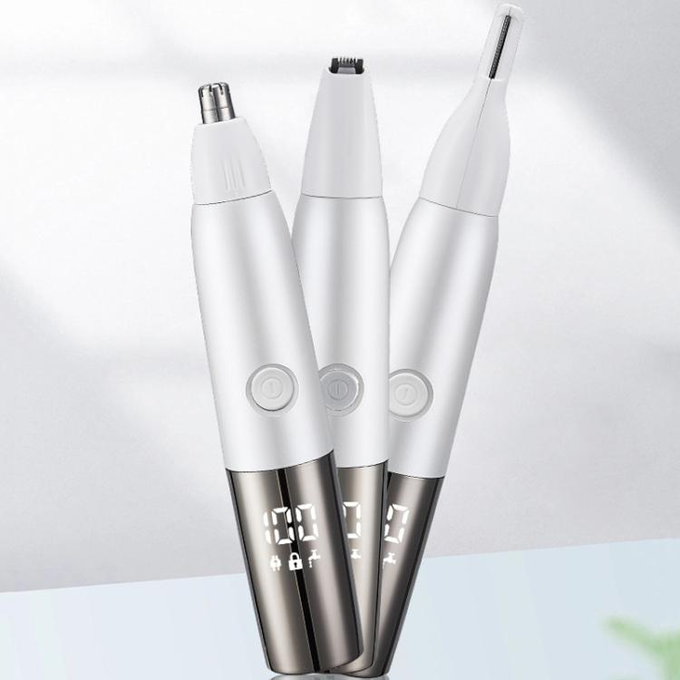 Tagliapeli naso digitale elettrico 3 in 1 e 4 in 1