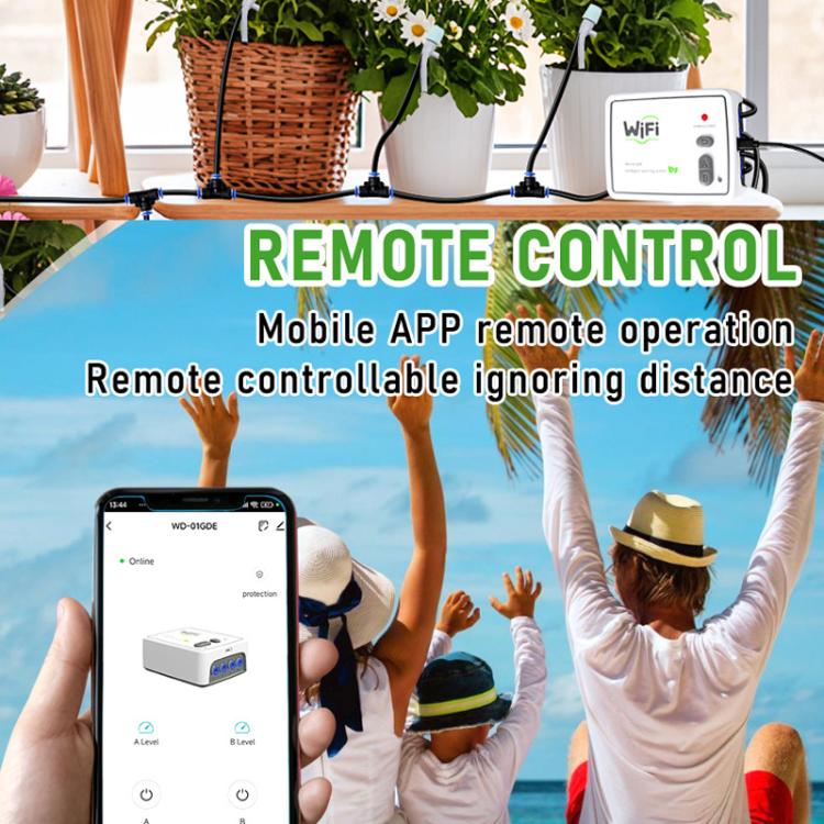 Sistema di irrigazione automatico doppia pompa con Wi-Fi