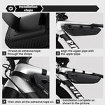Borsa impermeabile per telaio bici da strada 37x10x6 cm