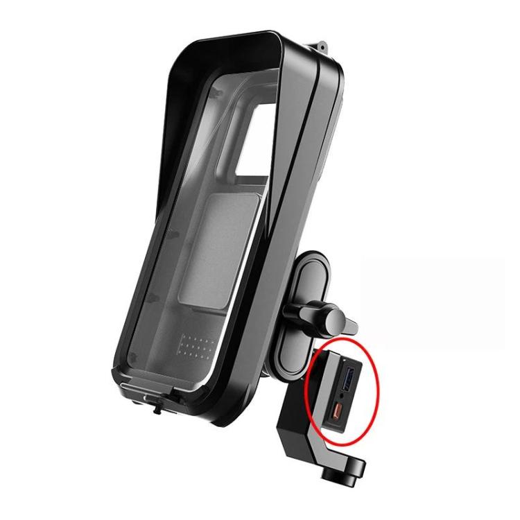 Supporto impermeabile per telefono da moto e bicicletta