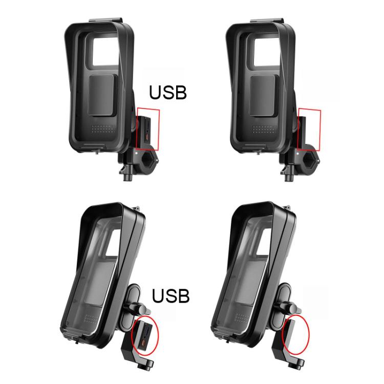 Supporto impermeabile per telefono da moto e bicicletta