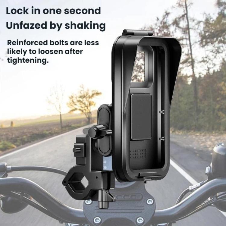 Supporto impermeabile per telefono da moto e bicicletta