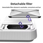 Aspiratore polvere unghie 80W con poggiamano