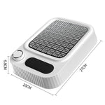 Aspiratore polvere unghie 80W con poggiamano