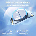 Lampada LED portatile 3W per asciugatura unghie ricaricabile