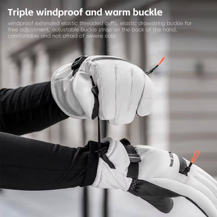 Guanti da sci impermeabili WEST BIKING con touchscreen