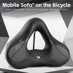 Sella bici WEST BIKING Comfort ammortizzata M/L
